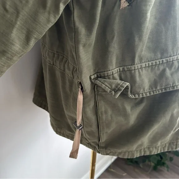 Free People‎ Joshua Tree Oversized Durable Utility Jacket Granola Girl Fall XS - Picture 8 of 14